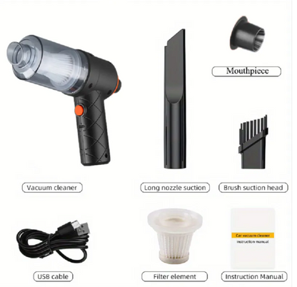 FreshVac™ Pro | Limpieza Portátil de Alta Potencia
